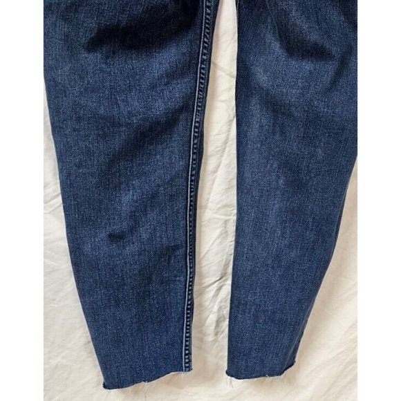 Silver Jeans Co Womens 30X26 High Note Skinny Exposed Button Fly Raw Hem Jeans - Picture 10 of 14